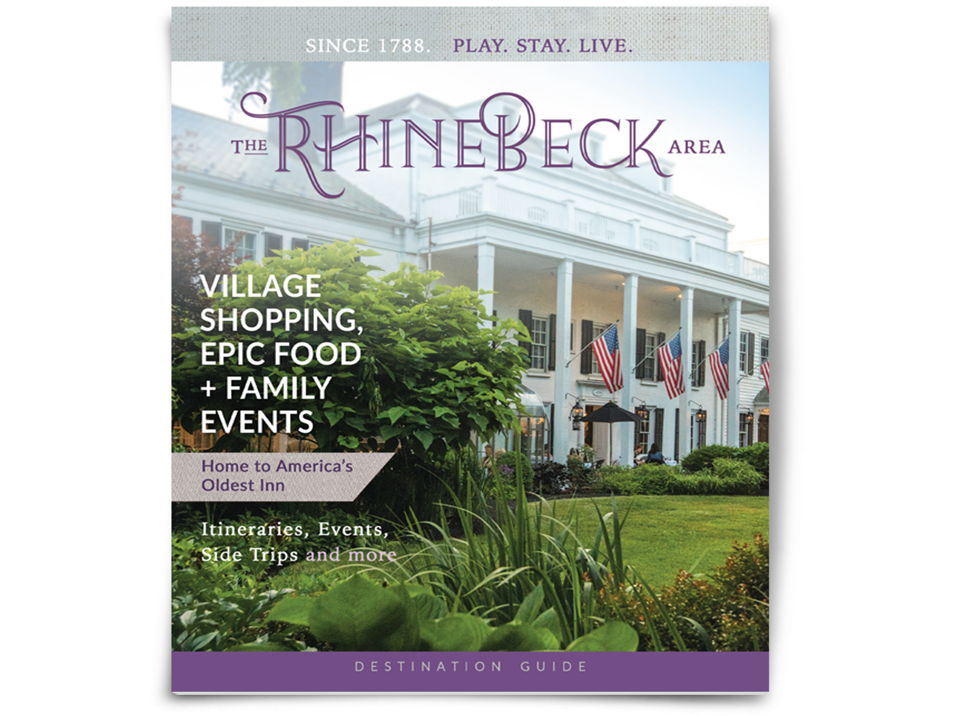 2019-2020 Rhinebeck Area Destination Guide - Village, Shopping, Epic Food, & Family Events